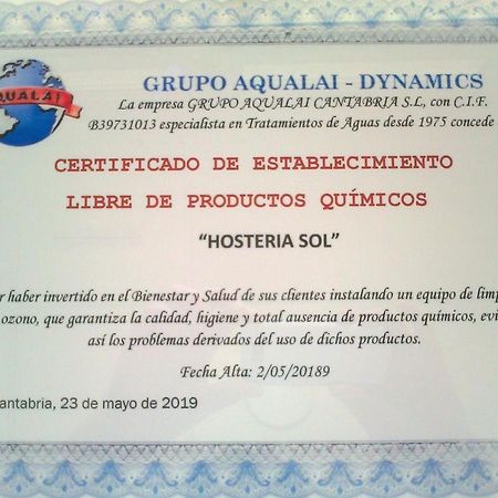 Hostería Sol San Miguel de Meruelo Exterior foto